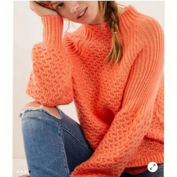 Anthropologie Sweaters - Anthropologie Bia Mock Neck Pullover Sweater